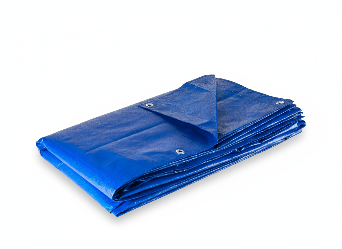 Тент тарпаулин 120г/м2 (усиленный край)